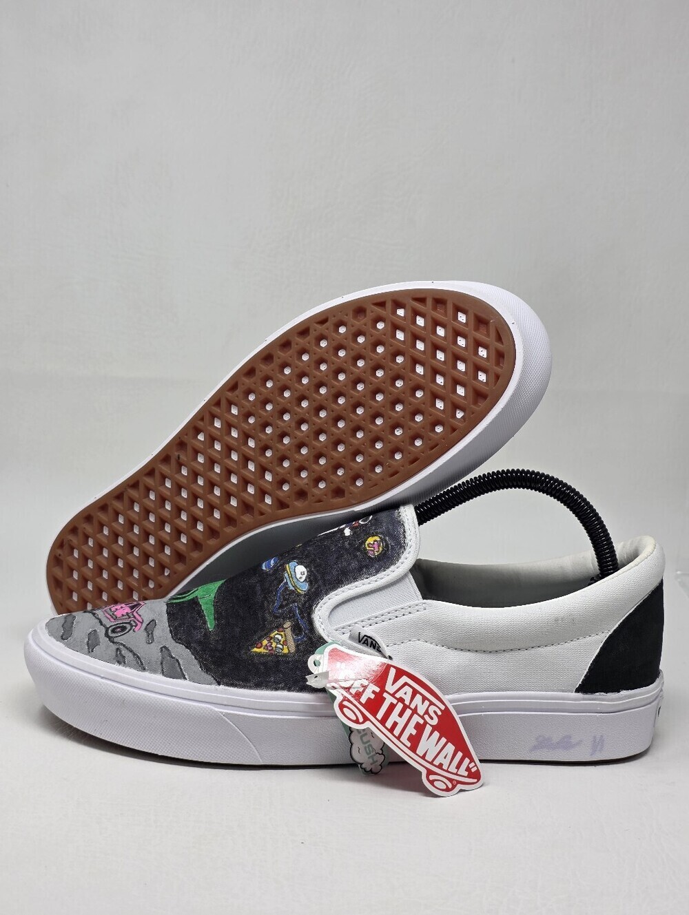 Vans Custom Painted Unisex Shoes Men's Size 9.5 Women’s 11 Pre-owned